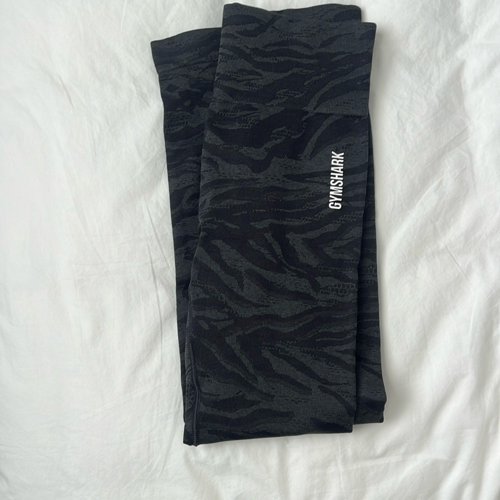 Gymshark Black Patterned Leggings